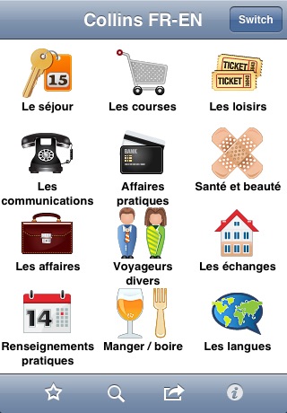 Collins English<->French Phrasebook & Dictionary with Audio screenshot 3