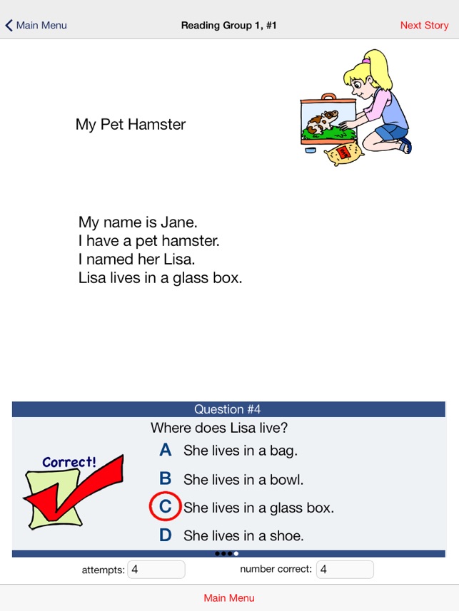 Reading Comprehension: Grades k-1, free(圖4)-速報App