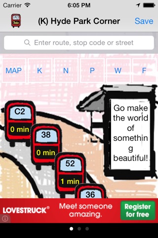Live London Bus Tracker - TFL Transport Bus London Live Countdown Time, Route and Map screenshot 3