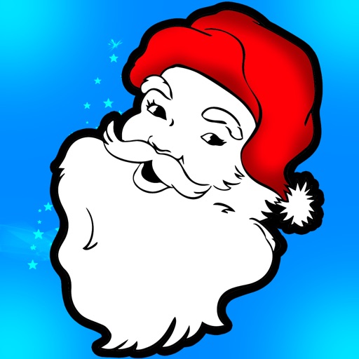 Santa Coloring Pro for Little Toddlers, Preschool and Kindergarten Kids