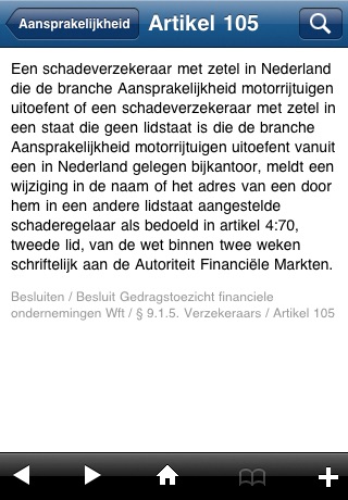 Verzekeringsrecht 2011 screenshot 4