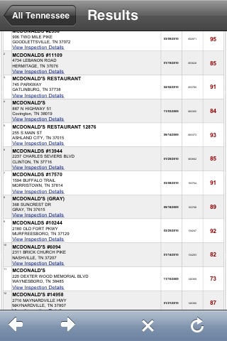 Eat Safe - Restaurant Health Inspections USA screenshot-4
