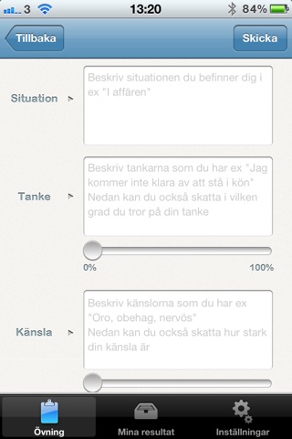 KBT – beteendeövning screenshot 2