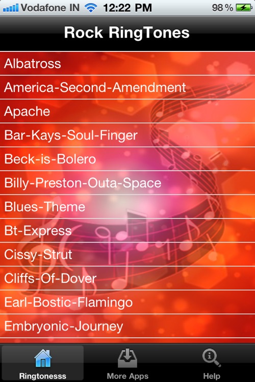 Top 100 Rock Ringtones