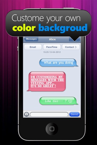 Color & Fonts for Messages Free screenshot 4