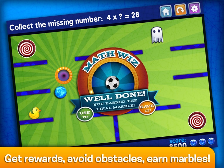 Marble Math Multiplication screenshot-4