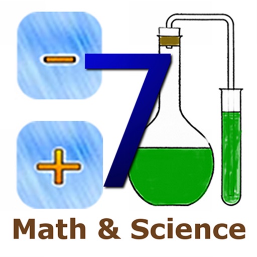 Grade 7 Math & Science Icon