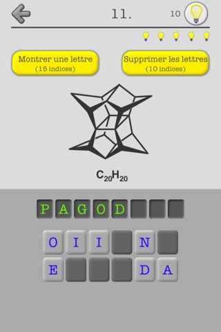 Hydrocarbons Chemical Formulas screenshot 2