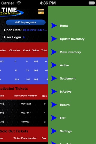 Screenshot of Real Time Lottery Artificial Intelligence