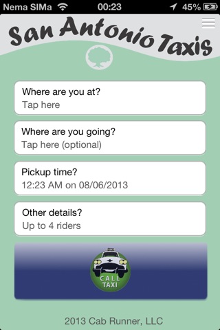 San Antonio Taxis screenshot 2