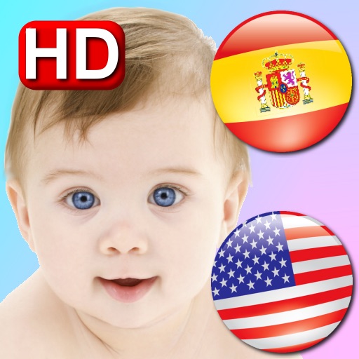 Spanish Baby Cards for iPad!  Learn 200+ Spanish & English Words