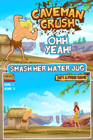 Caveman Crush Love Machine Pro – Old School Hit The Apple Style Game screenshot 2