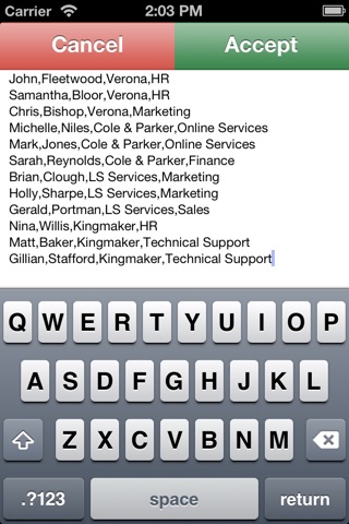 MyMerge - Mobile Mail Merge screenshot 3