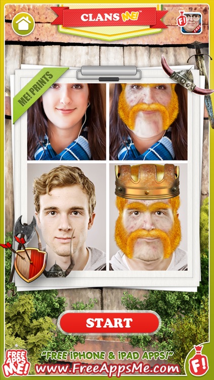 Clans ME! FREE - Clash Of Clans Yourself Clashers with Epic Action Fantasy Face Photo Effects!