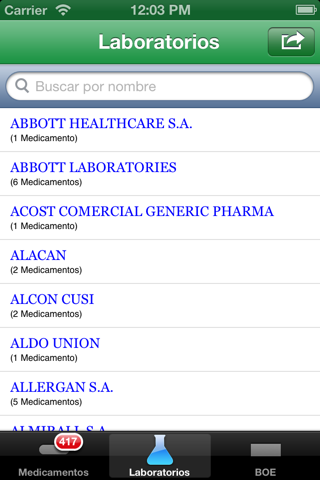 417 Medicamentos Excluidos screenshot 2