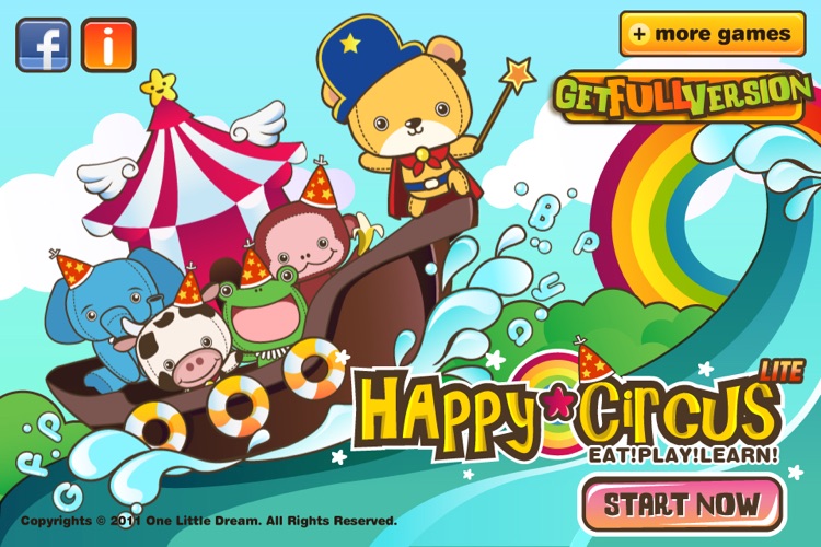 Happy Circus - Eat Play Learn Lite