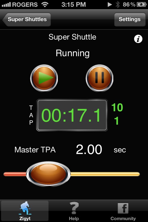 Agility and HIIT Interval Training Timer in One: Zigyt 2.0 screenshot-3