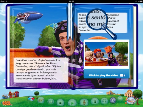 LazyTown's Friends Forever BooClip in Spanish - Amigos Para Siempre screenshot 2