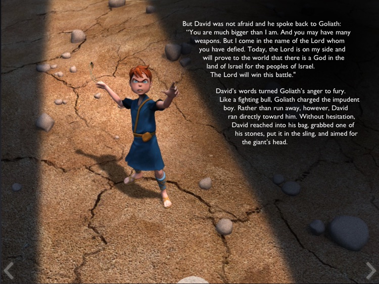 David Eckstein Narrated the Children's Book App for David and Goliath