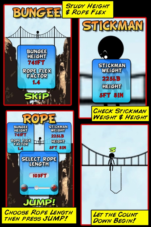 Bungee Stickmen