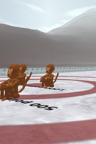 3D Monkey Curling Free screenshot 2