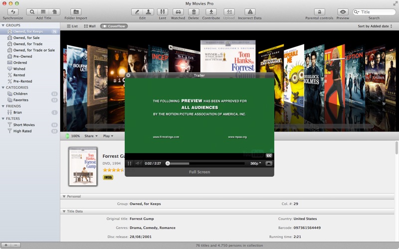 My Movies Pro - Movie Library thumbnail 4