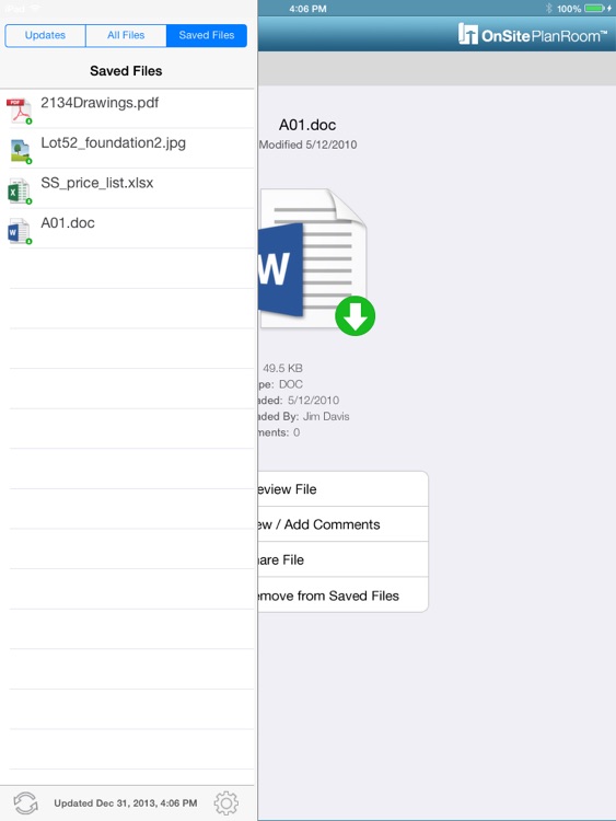OnSite PlanRoom for iPad screenshot-4