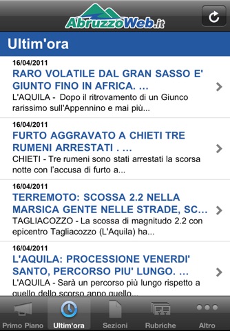 AbruzzoWeb.it screenshot 3