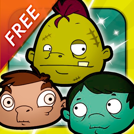 Zombie Blast Free Falling Bubble Shooter Puzzle Fun Game Icon