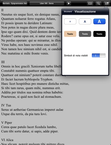 Latin poets for iPad screenshot 4