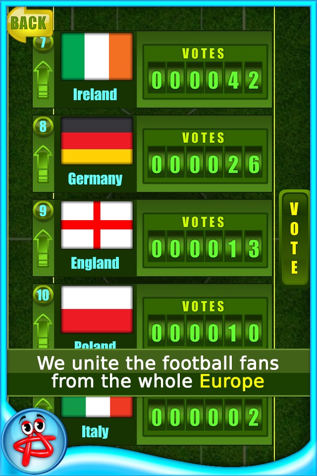 Fortune FootBALL: EURO 2012 screenshot 4