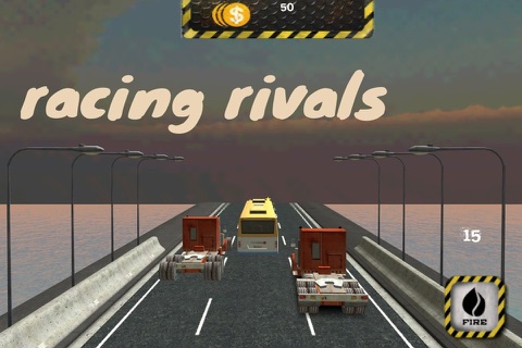 A Highway Bandit Truck - Revenge Of Trucker Road Rage FREE screenshot 2
