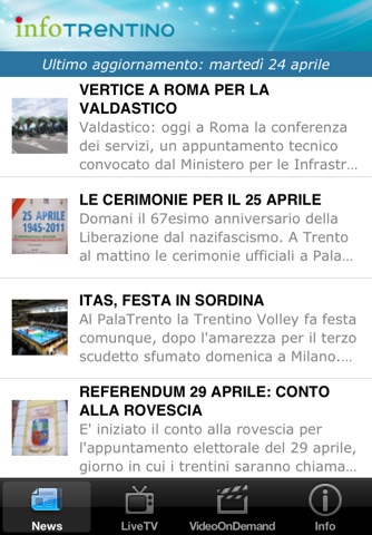 infoTRENTINO.tv screenshot 2