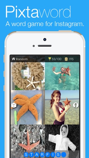 Pixtaword: Word Guessing Game for Instagram(圖1)-速報App