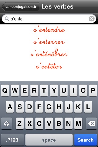 La conjugaison française screenshot 2
