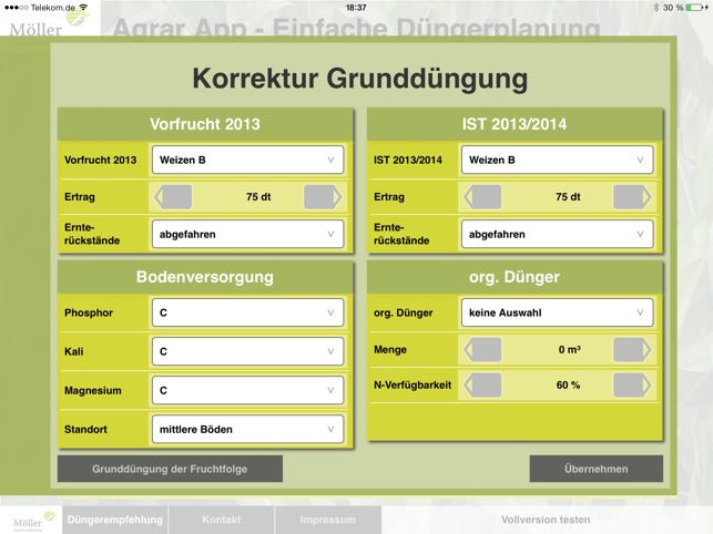 Agrar App - Einfache Düngerplanung(圖2)-速報App