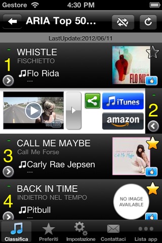 Aussie Hits! (Free) - Get The Newest Australian music charts! screenshot 2