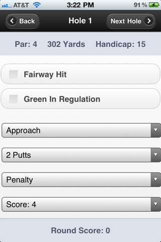 Golf Score Keeper.com screenshot 4