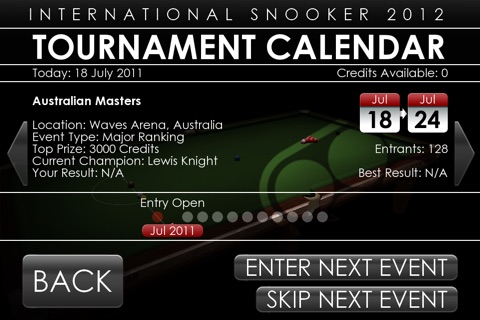 International Snooker Career screenshot 4