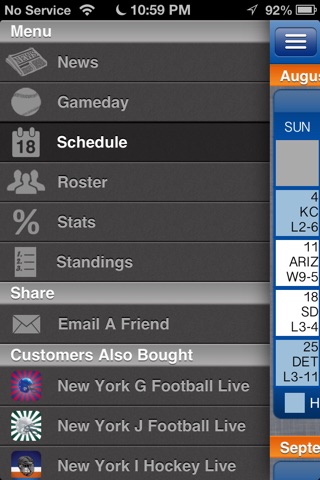 New York M Baseball Live screenshot 3