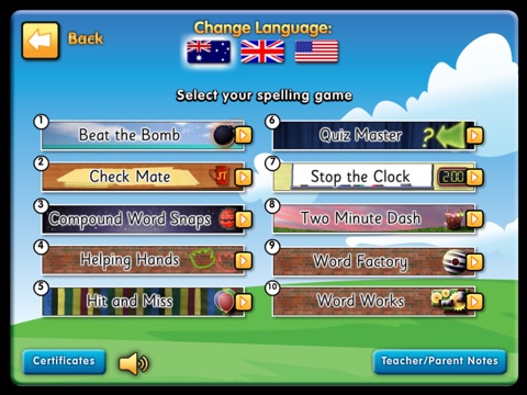 Spelling Games Grade 4 HD screenshot 2