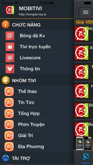 MobiTivi -xem tivi,radio,truyen hinh,bong da,k+,hd,online(圖4)-速報App