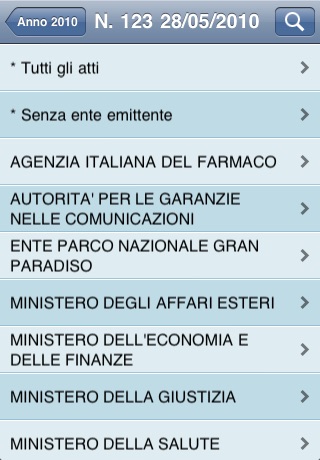 Gazzetta Ufficiale Serie Generale screenshot 3