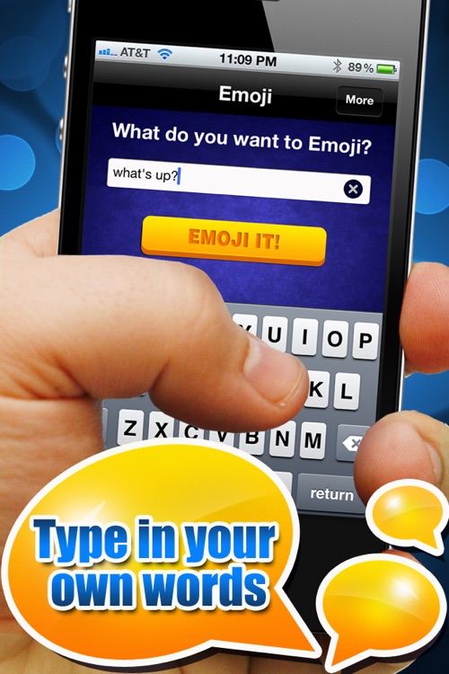 Emoji<>Translate Your Words into New Emoji Text Messages