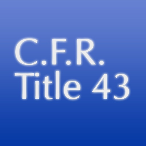 C.F.R. Title 43: Public Lands: Interior