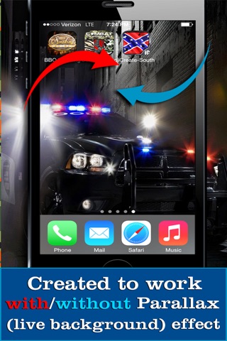 Police Themes! Backgrounds, Wallpaper, & Lock Screens screenshot 3