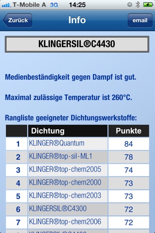 KLINGERexpert® screenshot 3