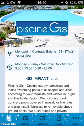 Piscine GIS screenshot 2