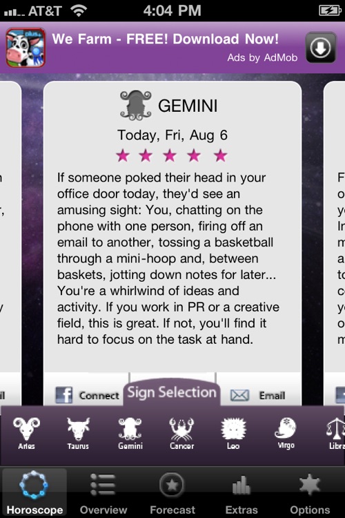 Today's Horoscope by Kelli Fox