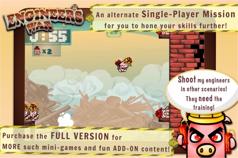 Engineers War Lite ~ Free Arcade Action Game with Online Versus Mode screenshot 4